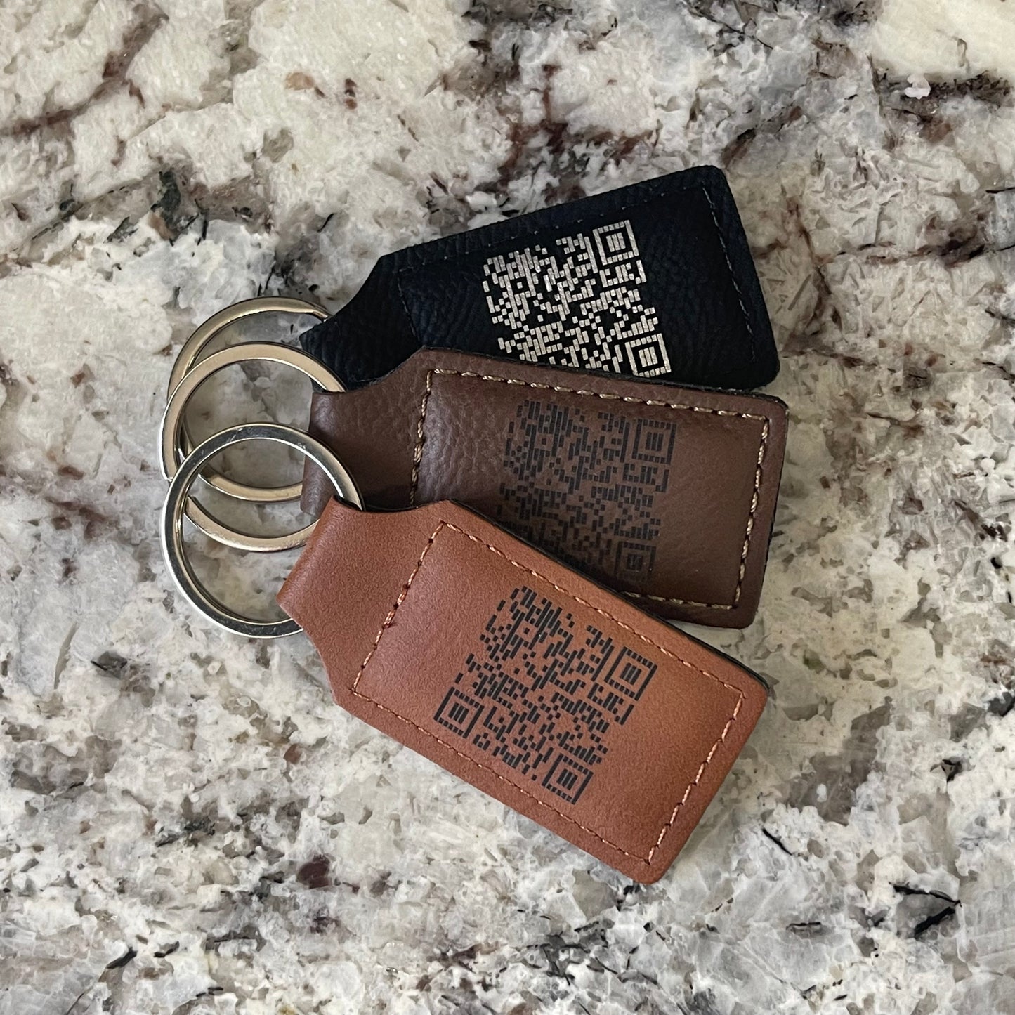 Leather Keychain