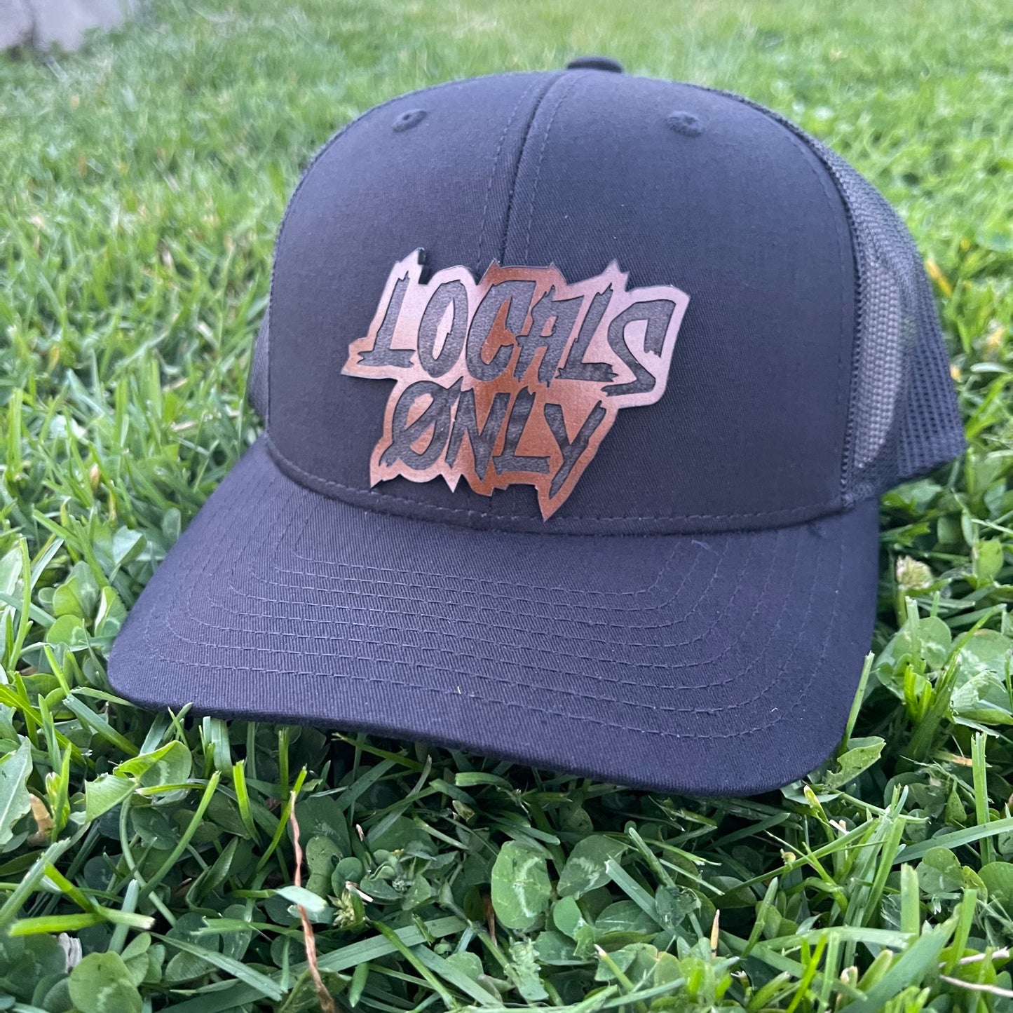 Leather Patch Hats