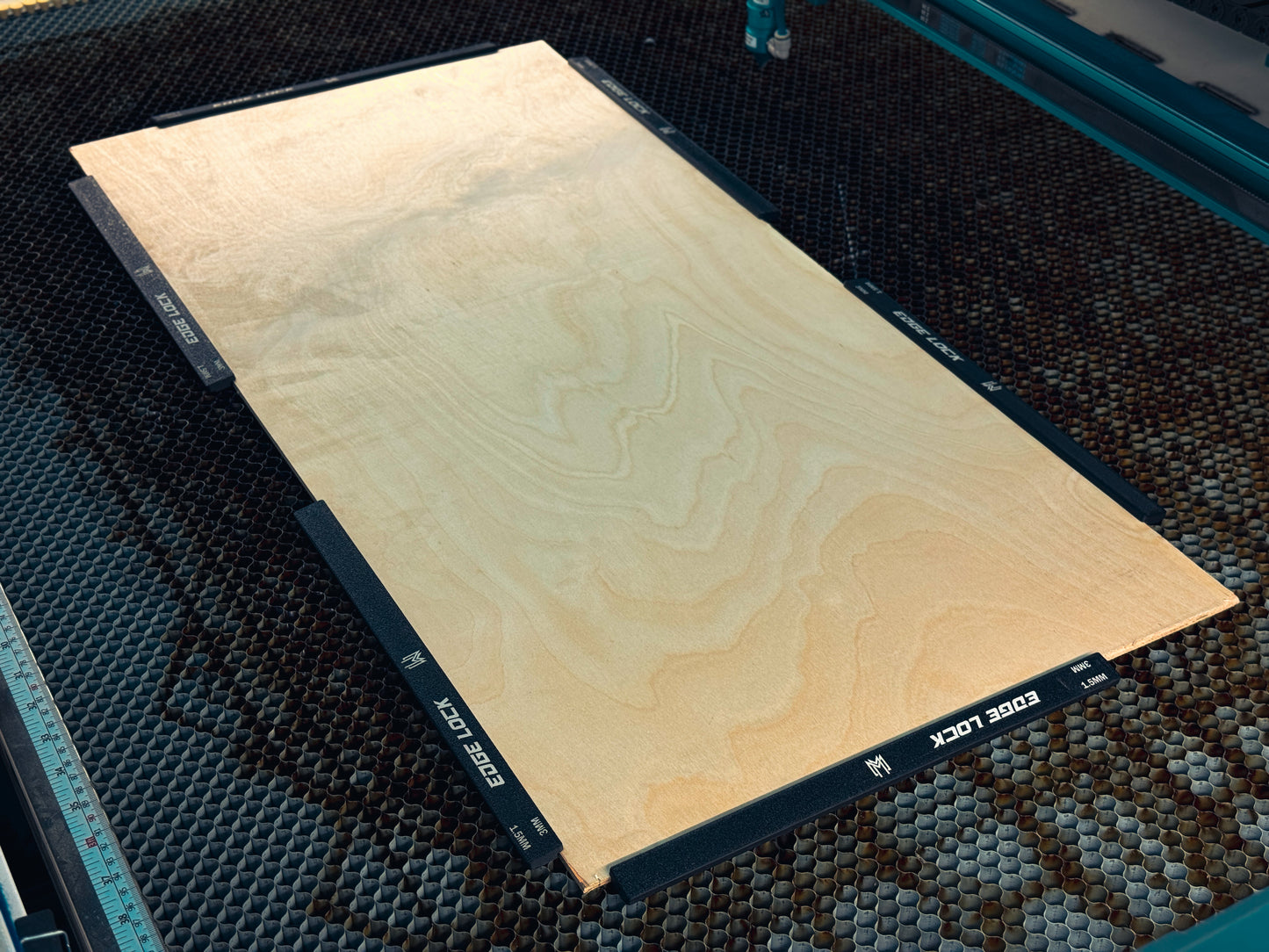 Edge Lock – Magnetic Hold Down Bars for Laser Engraving