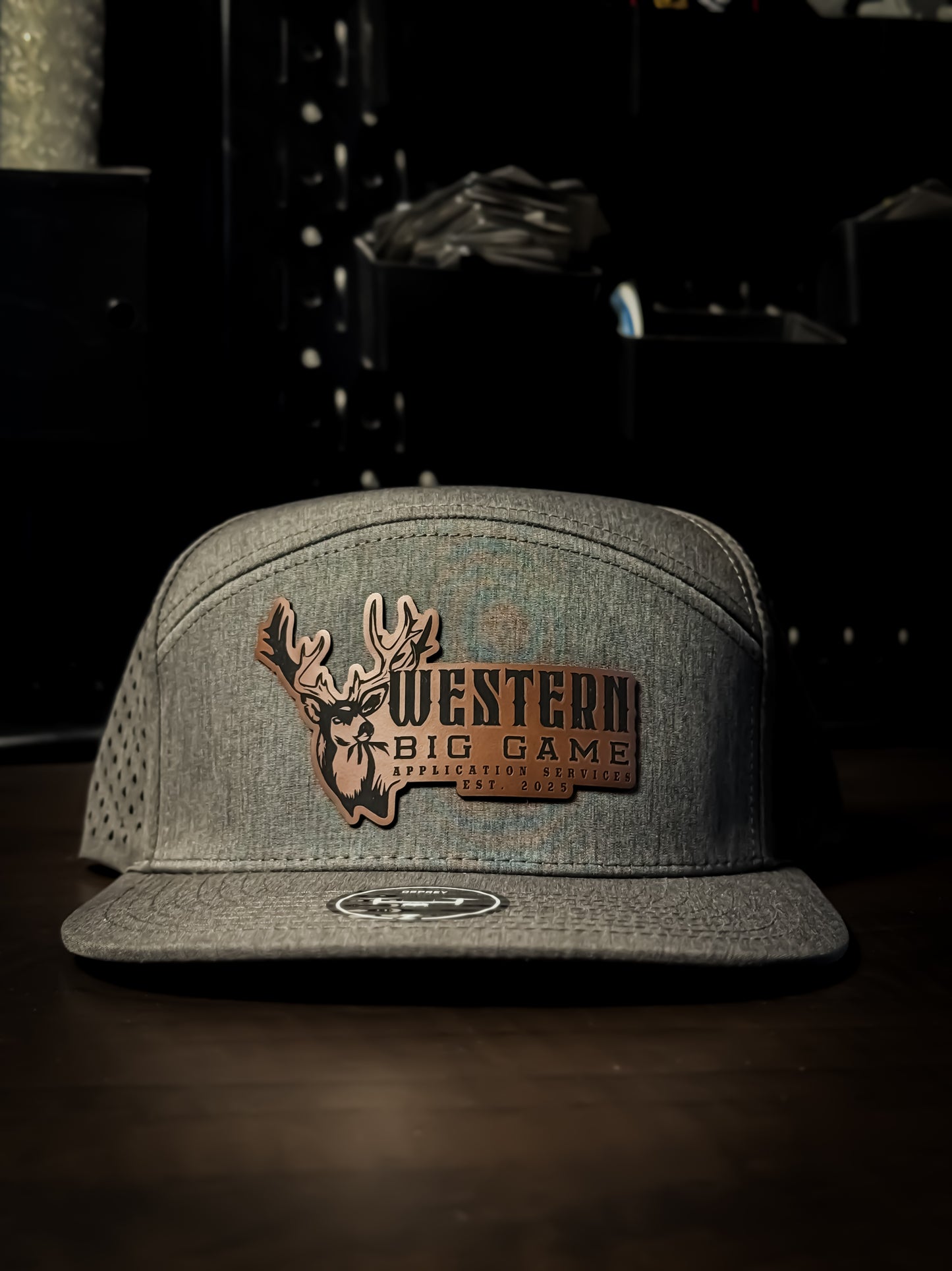 Leatherette Patch Hats