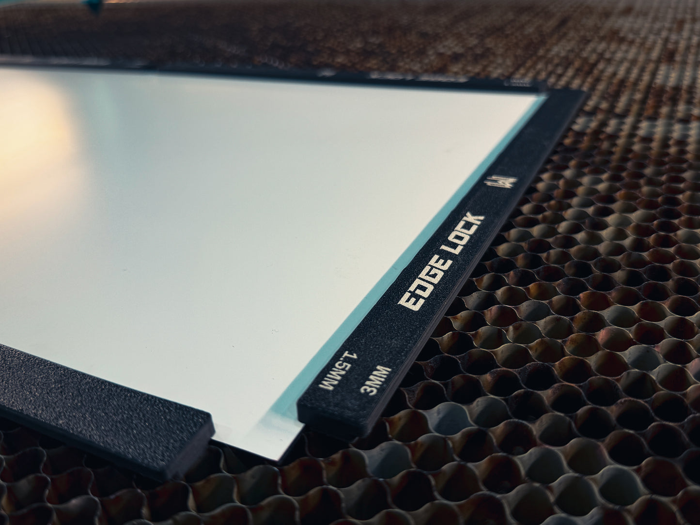 Edge Lock – Magnetic Hold Down Bars for Laser Engraving