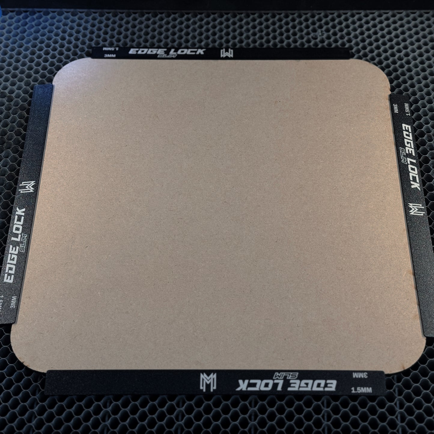 Edge Lock SLIM – Magnetic Hold Down Bars for Laser Engraving